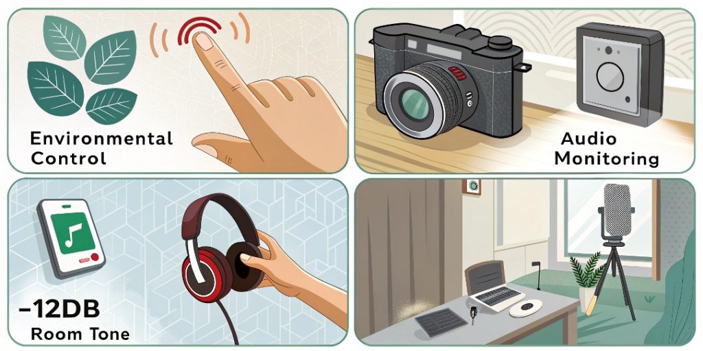 Consejos prácticos para grabar audio de calidad en tus vídeos.
