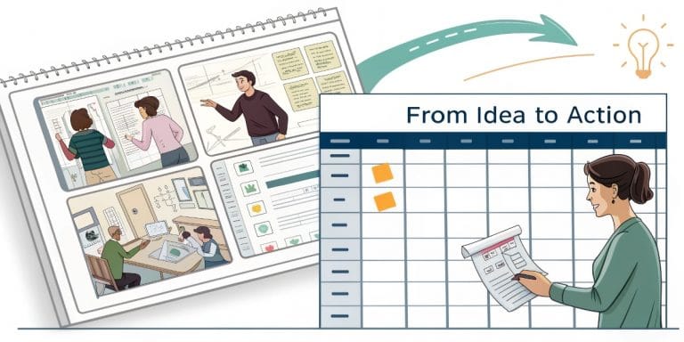 Guide to creating storyboards and shot lists for video planning.