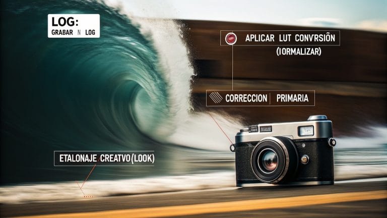 Guía sobre qué es grabar vídeo en perfil LOG y sus beneficios para el color.