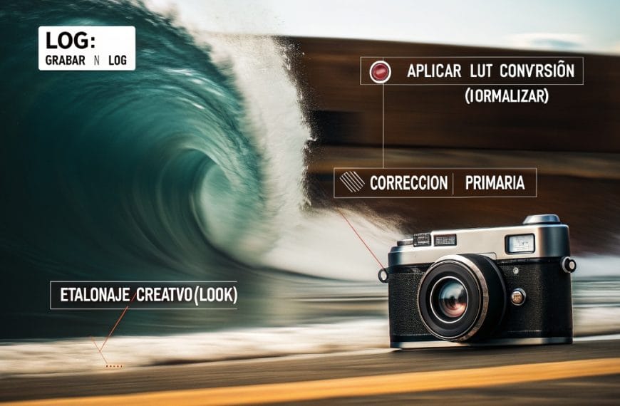 Guía sobre qué es grabar vídeo en perfil LOG y sus beneficios para el color.