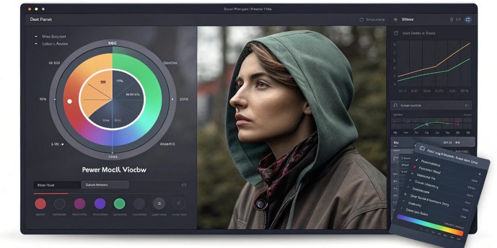 Using a circular Power Window to brighten a subject’s face