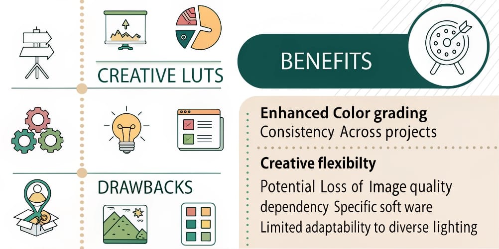 Pros and Cons of Using Creative LUTs