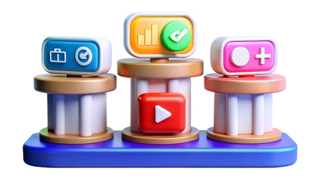 Tabla comparativa con los ajustes de exportación recomendados para YouTube, Instagram y TikTok.