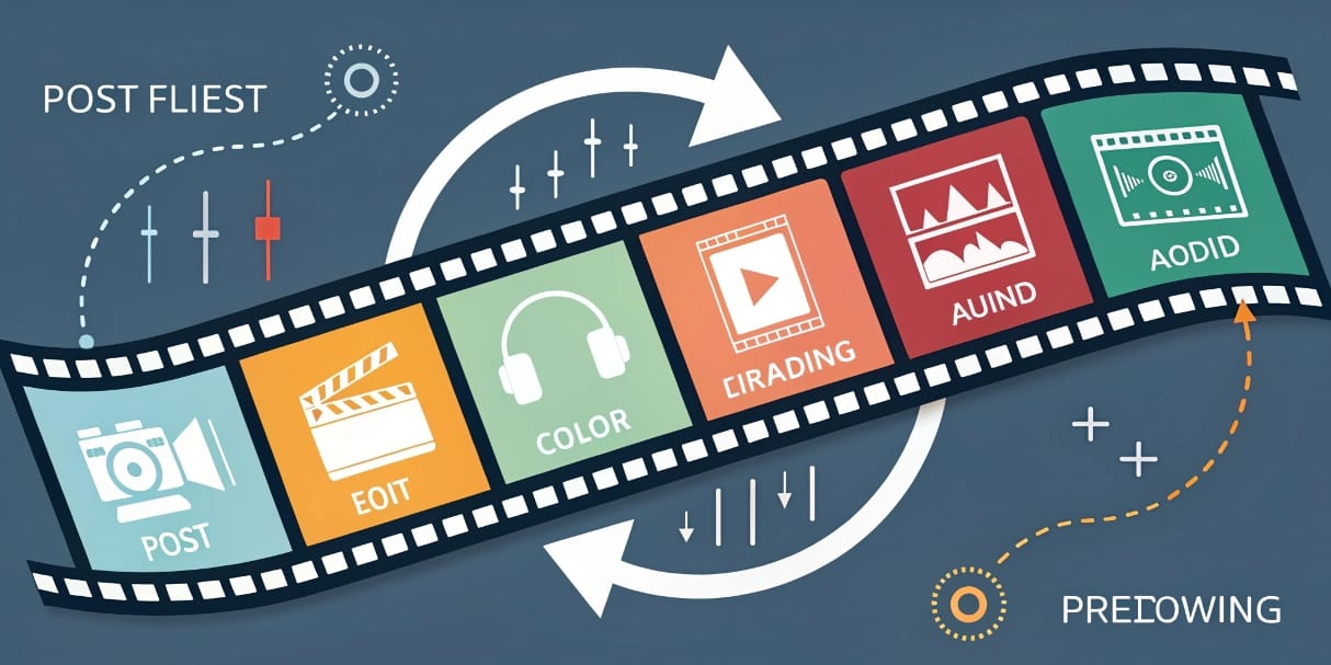 Complete guide to efficient video post-production workflow.