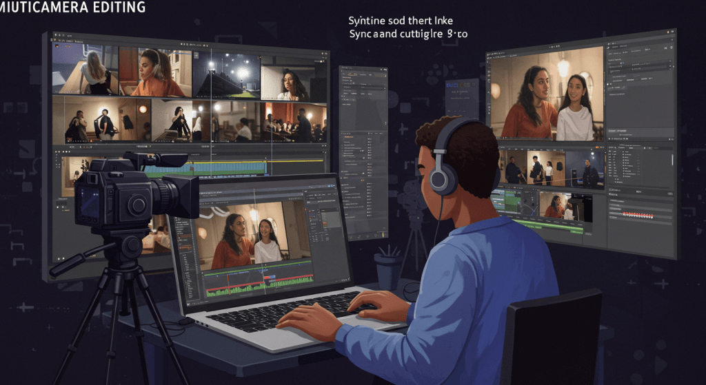 Home-English 6 Multi-Camera Editing: Sync & Cut Like a PRO