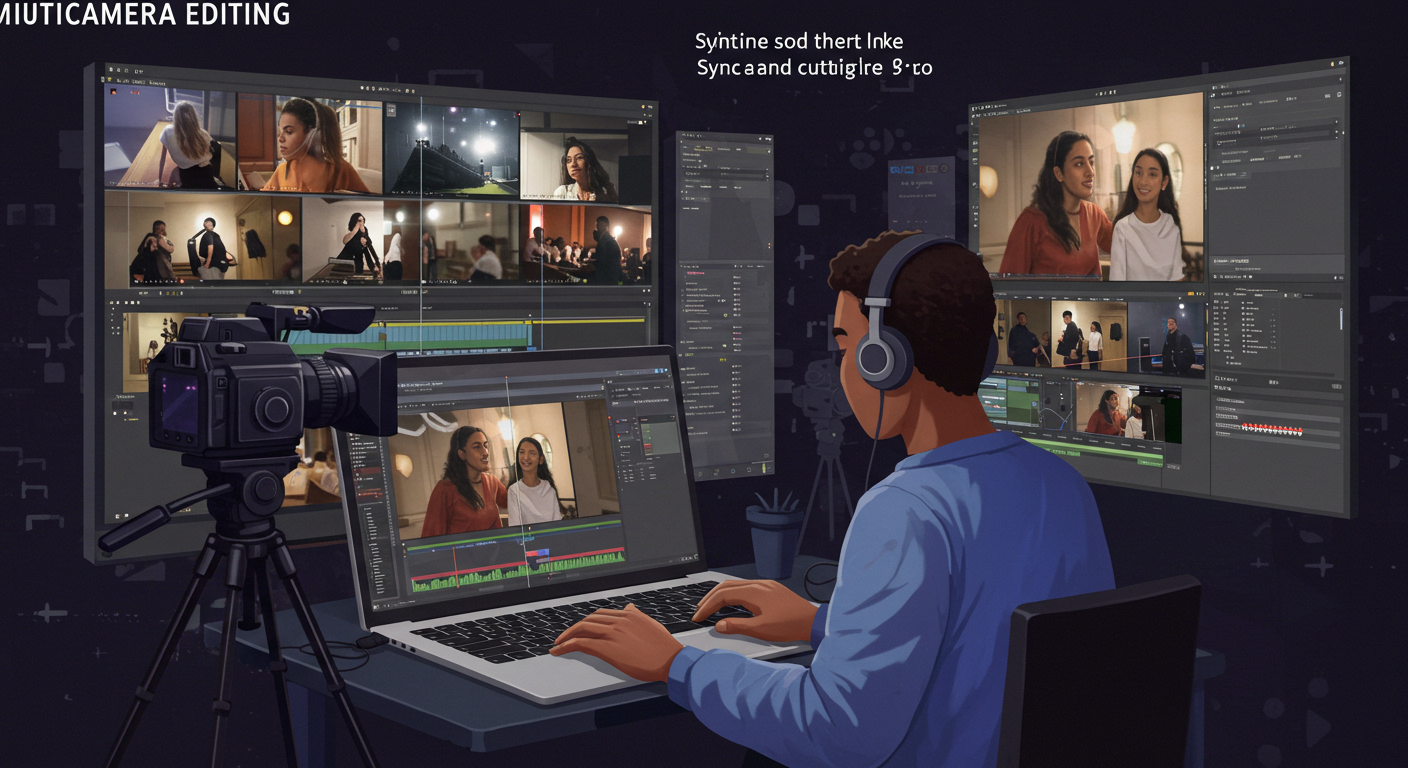 Edición Multicámara: Sincroniza y Corta como un PRO 2 Edición multicámara profesional - EdicionVideoPro