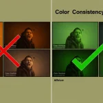 Guía para igualar el color de diferentes cámaras (shot matching) en vídeo.