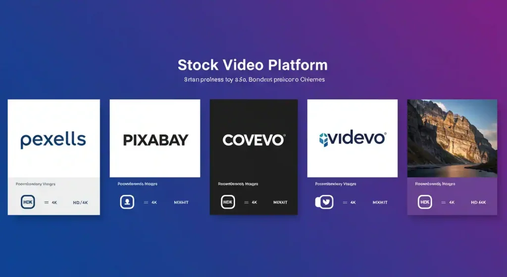 Videos de Stock Gratis: Dónde Descargar B-Roll en 2025 2 Mejores plataformas para descargar videos de stock gratis en HD y 4K
