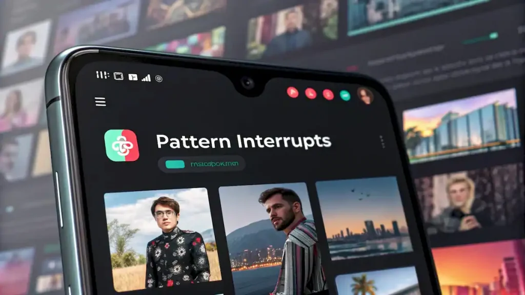 Edición de Videos para Redes Sociales 1 Pattern Interrupts en TikTok 2026