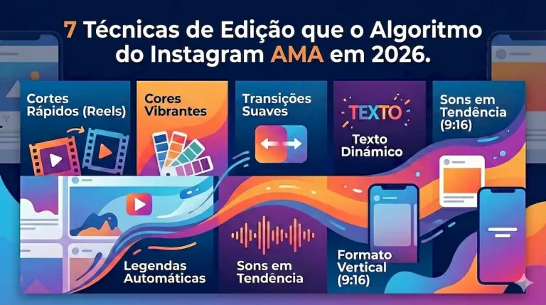7 Técnicas de Edição que o Algoritmo do Instagram AMA